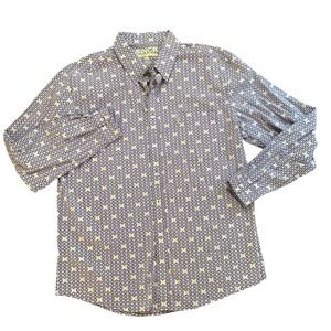 Cinch Modern‎ Fit XXL Shirt Long Sleeve Geometric Print Western Menswear